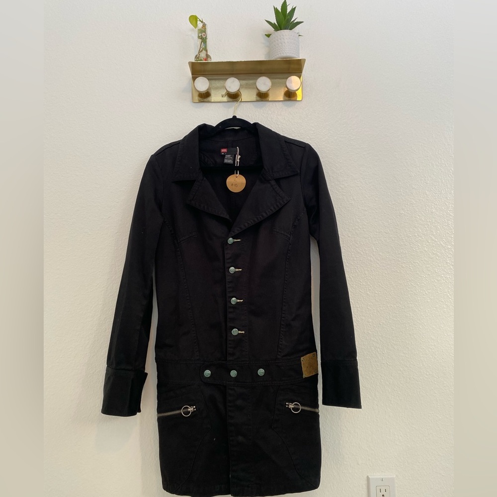 Diesel Jean Coat - Large fits more like a Small